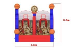 Jeu de basket gonflable 