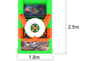 Jeu gonflable space shoot 