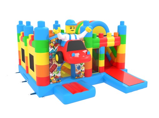 Château gonflable blocs de construction 