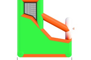 Jeu gonflable space shoot 