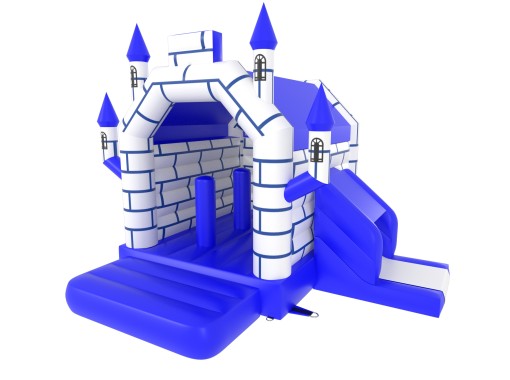 A vendre: Petit château gonflable chevalier blue. 