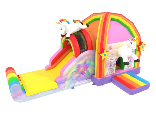 Combo gonflable licorne
