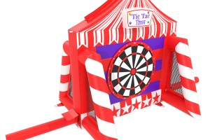 Jeu gonflable lancer de fléchettes 