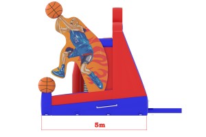 Jeu de basket gonflable 