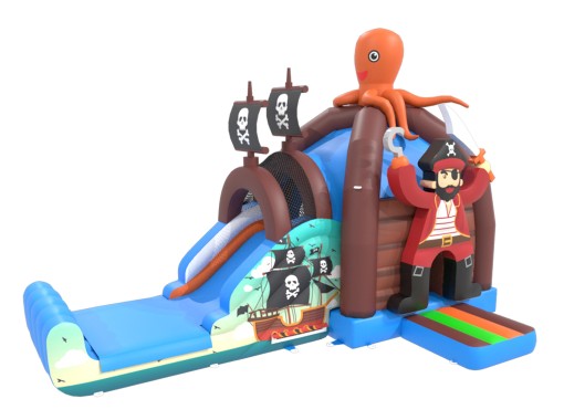 château gonflable pirate