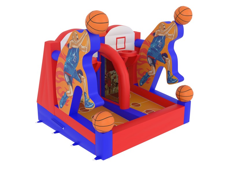 Jeu de basket gonflable 
