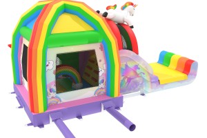 Combo gonflable licorne